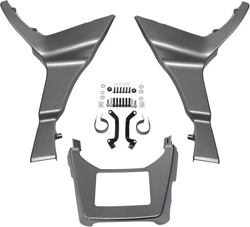 HR3 Billet Silver Fairing Spoiler مناسب لـ Road Glide متوافق مع 2017 Road Glide FLTRX (استبدال OEM) مناسب لموديلات Harley FLTRX FLTRXS FLTRXST FLTRXSE 2017-2023 in Kuwait