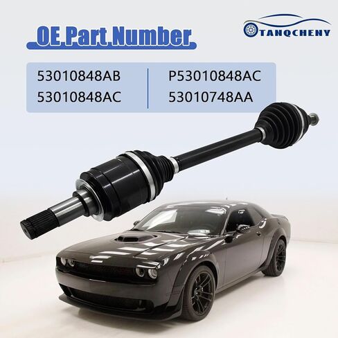 53010848AB الخلفي الأيمن CV عمود المحور صالح ل دودج تشالينجر شاحن 6.2L 6.4L V8 2015-2023 53010848AC P53010848AC 53010748AA in Kuwait