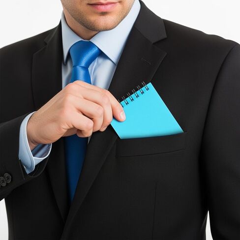 40 Pack Top Spiral Memo Pads, 3"x5" Lined Pocket Notebook Mini College Ruled Paper, Wirebound Small Steno Pads for Home, School, Office, 50 Sheets, Assorted Colors in Kuwait