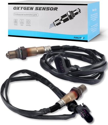 250-24672 O2 Oxygen Sensor Downstream 2PCS for Audi A3/A4/A5/A6/A8/Q3/TT Quattro, Q5, S5, allroad & Volkswagen Beetle, CC, Eos, Golf, GTI, Tiguan, Passat, Touareg & Porsche Cayenne in Saudi Arabia