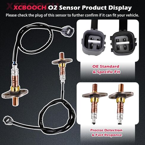 Automotive Replacement Oxygen O2 Sensor 234-9001 234-4189 Set of 2, 02 Sensor Compatible with Toyota for Tacoma 2000-04 in Kuwait