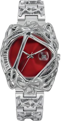 ساعات بارامون للرجال، ساعة كوارتز فريدة من نوعها، ساعة هيب هوب روك بانك، ساعة معصم كاجوال رائعة من الفولاذ المقاوم للصدأ مقاومة للماء، ساعة رجالية للهدايا in Kuwait