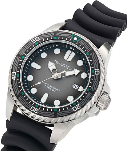 Nautica NCT SEA Dive Black Strap Watch (Model: NAPSDF501) in Saudi Arabia