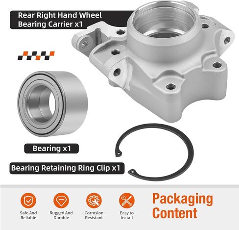 Rear Right Hand Wheel Bearing Carrier & Bearing/Ring Clip For Polaris RZR 1000 XP/XP 4 2014-2017 5138416 in Saudi Arabia