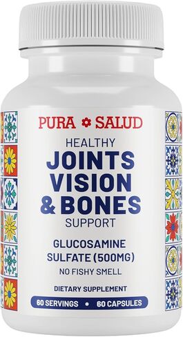 Pura Salud Pureflex Glucosamine Sulfate 500mg, 120 Count (Pack of 1) in Saudi Arabia