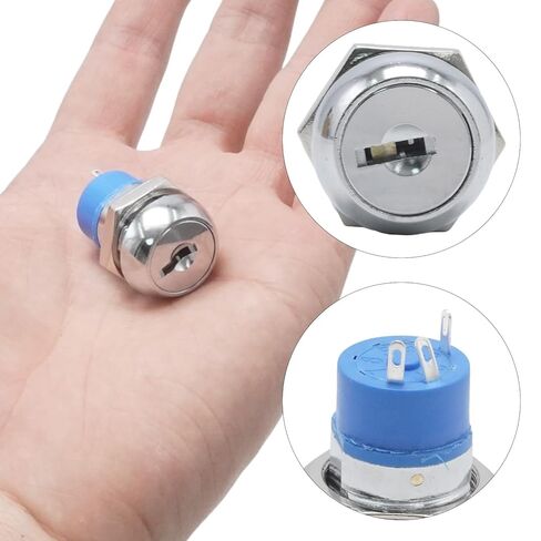 Ignition Switch with Easy Pull Key for Pride Victory Go-Go Mobility Scooters, Replacement for Most 3-Wheel and 4-Wheel Power Chairs, Includes 4 Keys in Kuwait