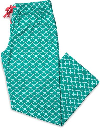 Pavilion Gift Company Mermaid-S Unisex Lounge Pants, Blue in Saudi Arabia