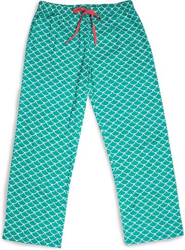 Pavilion Gift Company Mermaid-S Unisex Lounge Pants, Blue in Saudi Arabia