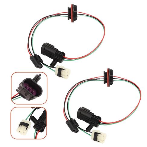 2PCS 68193062AB Headlight Lamp Wiring Harness Compatible with Dodge Ram 1500 2009-2017 & 3500 2011-2017 & 2500 4500 5500 2012-2017 Replace 68193062AB 68193062AA in Kuwait