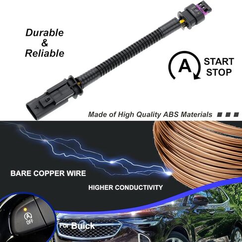 Auto Start Stop Eliminator/Disabler for 2020-2025 Buick Encore GX, 2019-2022 Buick Encore, 2019-2024 Enclave, 2021-2025 Envision, 2024+ Envista Stop Start Engine Canceller Auto Shutoff Bypass Cable in Saudi Arabia