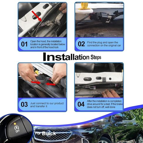 Auto Start Stop Eliminator/Disabler for 2020-2025 Buick Encore GX, 2019-2022 Buick Encore, 2019-2024 Enclave, 2021-2025 Envision, 2024+ Envista Stop Start Engine Canceller Auto Shutoff Bypass Cable in Saudi Arabia