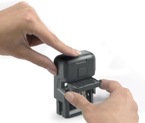 Trodat Printy 4846 P4 Self-Inking Number Stamp - 6 Bands of Numbers and Symbols, Height 4 mm, Black Ink in Saudi Arabia