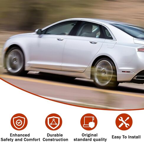 2 PCS Left & Right Rear Shock Absorber Assy Compatible for 2013-2020 Lincoln MKZ 2.0L 3.7L DG9Z18125A,DG9Z18125B in Kuwait