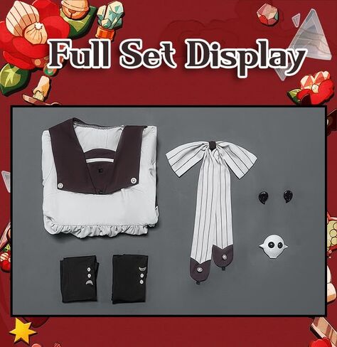 KIRA KIRA Anime Game Cosplay Costume Doki-R Grey Uniform School Dress Halloween Costume Plus Size in Saudi Arabia