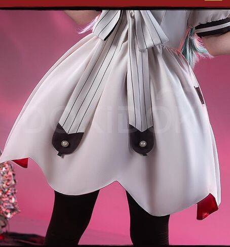 KIRA KIRA Anime Game Cosplay Costume Doki-R Grey Uniform School Dress Halloween Costume Plus Size in Saudi Arabia