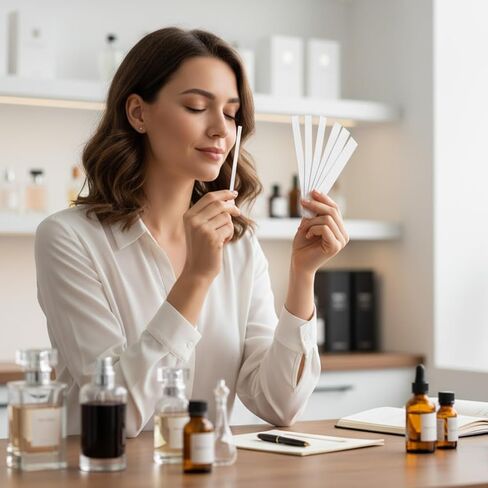 300 Piece Perfume Tester Strips, Disposable Fragrance Paper Scent Strips for Essential Oils in Saudi Arabia