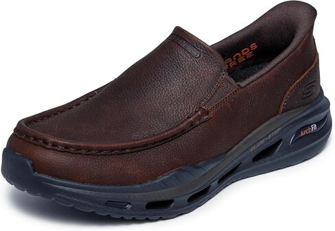 حذاء Skechers USA للرجال ذو مقاس قوس Orvan - Glide Moc in Saudi Arabia