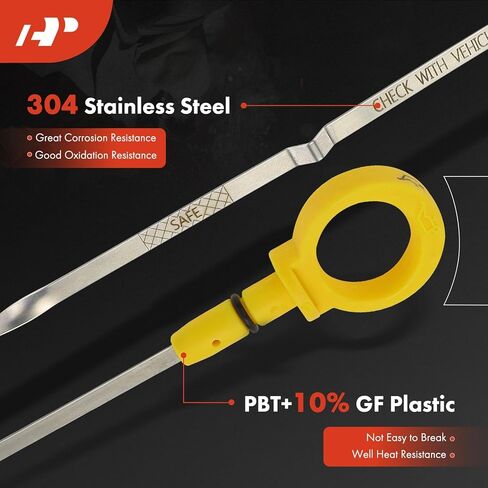 A-Premium 2.7L 6 Cyl Engine Oil Dipstick Compatible with Dodge Avenger 2008-2010 & Chrysler Sebring 2007-2010, Engine Oil Measuring Rod Dip Stick in Saudi Arabia