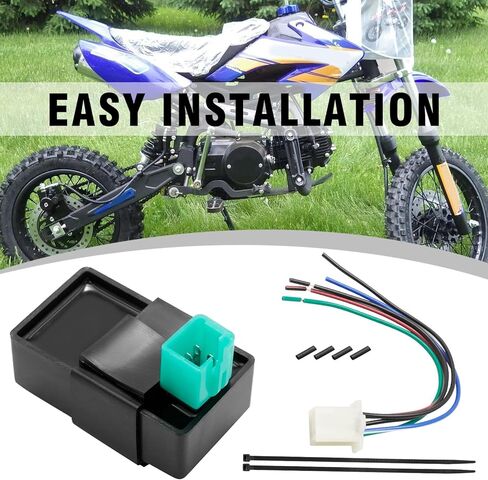 صندوق CDI بـ 5 دبابيس مع 5 أسلاك، بديل لدراجة الجيب الصغيرة X15 X18 لـ Coolster 125cc 3125B 3125R 3125XR8 ATV in Saudi Arabia