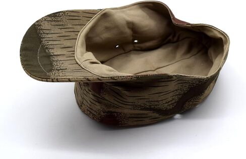 طبق الأصل التمويه الحرب العالمية الثانية الألمانية TAN & Water Swamp Camo Field Cap Hat in Saudi Arabia