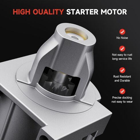 18533N Starter Compatible with KAF400 Mule 600 610 4x4 2005-2015, SX 17-24, SX 4x4 20-24, John Deere Gator TX UTV 15.5HP, SND0490 AM134946 21163-7020 21163-7028 428000-3130 428000-3131 in Kuwait