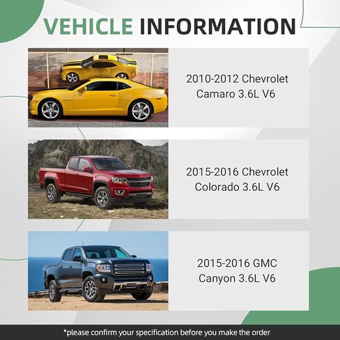 13502988 Alternator 150A, Fit for Chevrolet Camaro 2010-2012, Colorado 2015-2016, GMC Canyon 2015-2016 | 3.6L V6 GAS - Replace 11485, 11485N, 849127, FG15S026, AL8876X Generator 12V CW in Kuwait