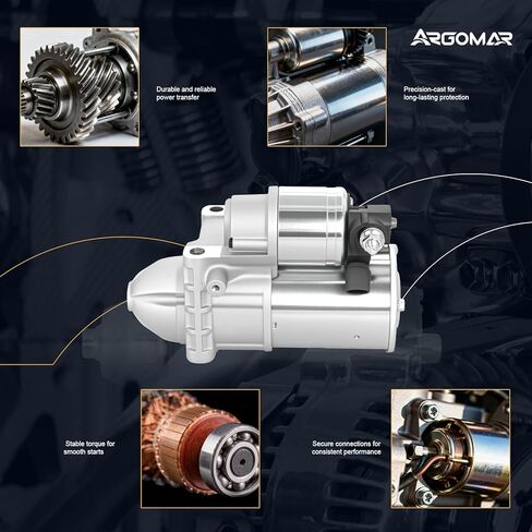 10911 Starter for Chevrolet Silverado 1500 14-19 Suburban Tahoe 15-20，V8 5.3L Starter Motor Compatible with GMC Sierra 1500 14-19 Yukon XL 15-20 12645040 in Kuwait