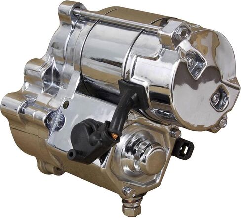 RAREELECTRICAL New Chrome Starter Compatible with Harley Davidson Sportster 883 1000 1200 Deluxe Custom 1981-2012 By Part Numbers 31390-91 31391-91 31390-91A 31390-91B 31390-86 31533-81 31391-91A in Saudi Arabia