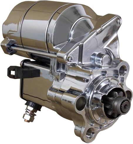 RAREELECTRICAL New Chrome Starter Compatible with Harley Davidson Sportster 883 1000 1200 Deluxe Custom 1981-2012 By Part Numbers 31390-91 31391-91 31390-91A 31390-91B 31390-86 31533-81 31391-91A in Saudi Arabia