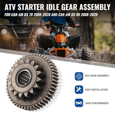 FSFY V28100CJF000 ATV Starter Idle Gear Assembly Steel for can-am DS 70/90 2008-2020 in Saudi Arabia