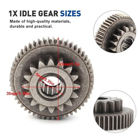 FSFY V28100CJF000 ATV Starter Idle Gear Assembly Steel for can-am DS 70/90 2008-2020 in Saudi Arabia