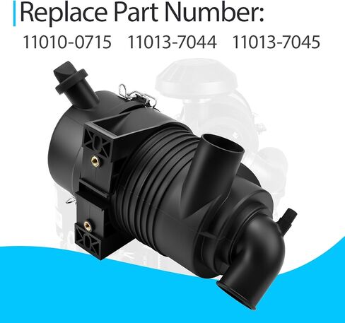 Air Filter Canister Assembly 11010-0715 Compatible with Kawasaki FX651V FX691V FX730V FX751V FX810V FX921V Replace 11013-7044 11013-7045 in Kuwait