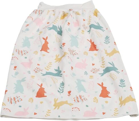 Diaper Skirt, Waterproof Adult Wearable Incontinence Mattress, Highly Absorbent Washable Bed Mats for Bedwetting, Leak Proof Baby Pee Training Skirt (L) in Saudi Arabia