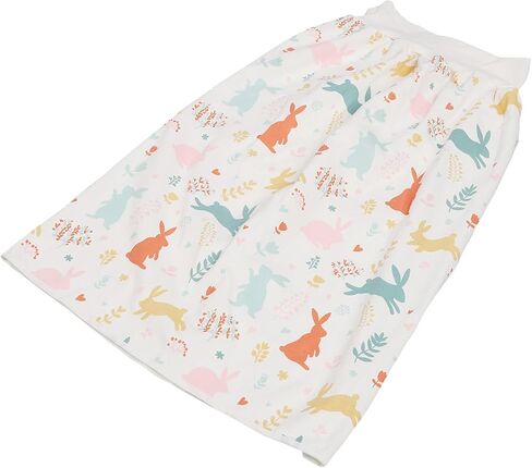 Diaper Skirt, Waterproof Adult Wearable Incontinence Mattress, Highly Absorbent Washable Bed Mats for Bedwetting, Leak Proof Baby Pee Training Skirt (L) in Saudi Arabia