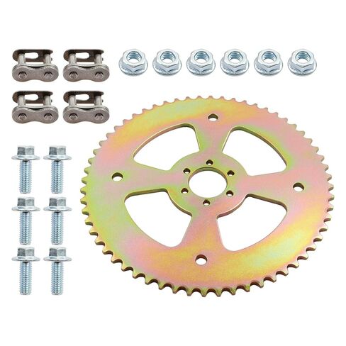 60T High Speed Rear Chain 6 Hole Sprocket # 40 41 420 Replacement for Coleman CT100U CC100X Mega Moto MMB80 105 Baja Doodle Bug DB30 Motovox MBX10 Mini Bike in Kuwait