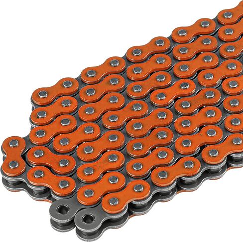 Caltric Orange Drive Chain Compatible with Honda Cbr600Rr Cbr600Ra Abs 2003-2018 in Saudi Arabia