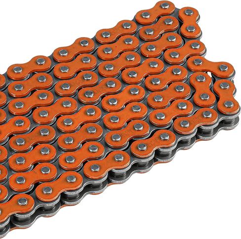 Caltric Orange Drive Chain Compatible with Honda Cbr600Rr Cbr600Ra Abs 2003-2018 in Saudi Arabia