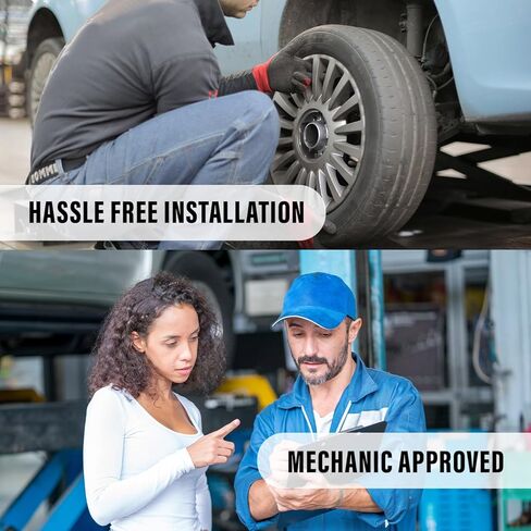 Max Advanced Brakes – XD Series Front & Rear Brake Pads and Rotors Kit | Cross-Drilled Performance Rotors | Complete Set with Low-Dust, Quiet-Stop Ceramic Pads, AT287323 in Kuwait