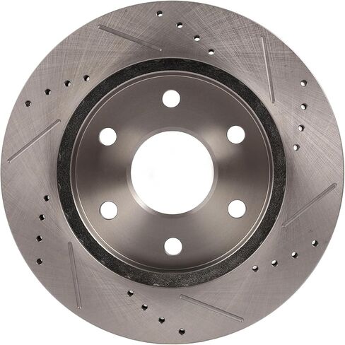 SCITOO Disc Brake Pads and Rotors Front 11.99" Rear 12.99" Rotors Replacement 2002-2006 For Cadillac,2000-2006 For Chevrolet,2000-2006 For GMC, 6/Lugs Vented Brake Kits in Saudi Arabia