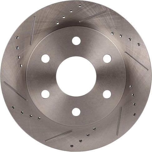 SCITOO Disc Brake Pads and Rotors Front 11.99" Rear 12.99" Rotors Replacement 2002-2006 For Cadillac,2000-2006 For Chevrolet,2000-2006 For GMC, 6/Lugs Vented Brake Kits in Saudi Arabia