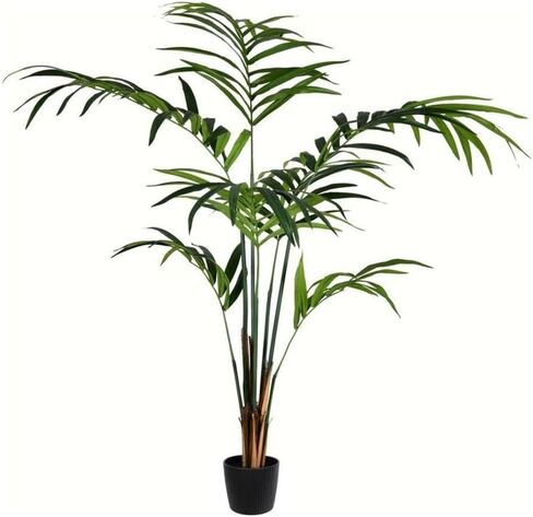 Vickerman Everyday Artificial Kentia Palm Tree 7 Foot Tall - Realistic Indoor Greenery Decor - Faux Potted Decoration for Home Or Office Accent in Saudi Arabia
