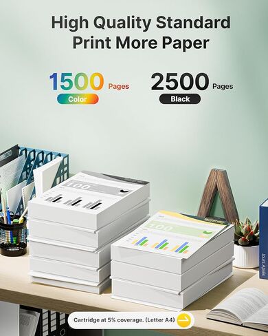 LC506 LC506XL Ink Cartridges High Yield LC 506 XL Compatible with Brother LC506XL Ink Cartridges for Brother Printer MFC-J4355DW MFC-J4555DW MFC-J4557DW Printer (4 Pack, Black, Cyan, Magenta, Yellow) in Kuwait