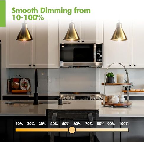 (12 Pack) 60-Watt Equivalent LED E12 Candelabra Base B11 Dimmable Clear Filament Vintage Style Light Bulb 2700K Warm White Decorative 60W LED Chandelier Ceiling Fan Bulbs. in Kuwait