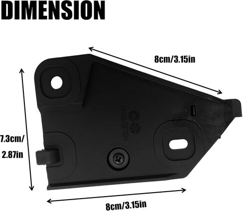 Hood Latch Release Handle Bracket - Fitment for Q7 2007-2015 for Touareg 2004-2010 Automotive Replacement Bonnet Actuating Lever OEM 7L0823633H in Saudi Arabia