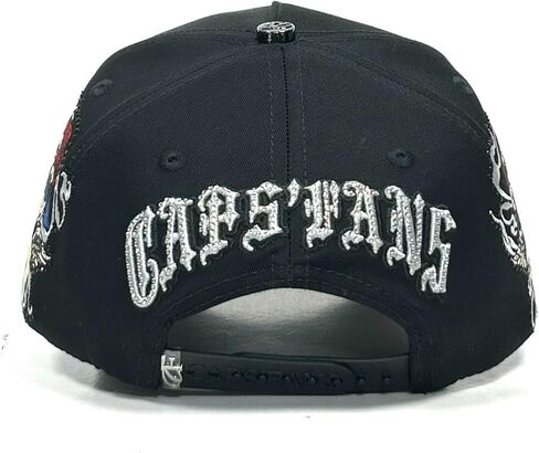 CAPFANS Gorra Angels Grey - Premium Hat for Men,Caps for Any Occasion, Men's Baseball Cap, Men's Caps Adjustable, Men Hats Black Snapback Hat - Adjustable in Saudi Arabia