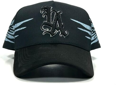CAPFANS L A ALAS - Premium Hat for Men,Caps for Any Occasion, Men's Baseball Cap, Men's Caps Adjustable, Men Hats Black Snapback Hat - Adjustable in Saudi Arabia