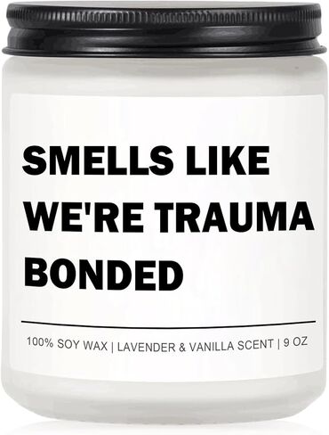 هدايا عيد ميلاد أفضل صديق للنساء من هاوكيا، هدايا الصداقة للنساء، هدية للأصدقاء Bestie BFF أنثى، عيد ميلاد جالنتين أفكر فيك - شمعة معطرة باللافندر 9 أونصة (صديق 1) in Kuwait