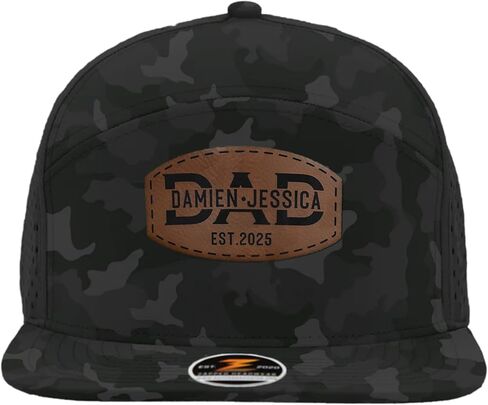 Custom Leather Patch Trucker Hats Personalized Baseball Cap Men & Women Custom Adjustable Hat in Kuwait