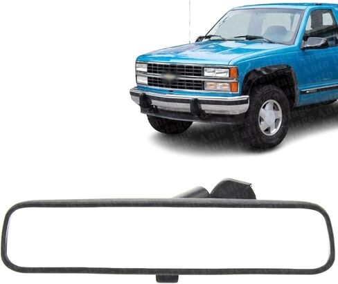 Rear View Mirror Compatible with Chevrolet Blazer 1987-1992 | DIRECT REPLACEMENT | 918583 | GM2950101 in Kuwait