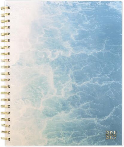 Cambridge Planner 2026-2027 Weekly & Monthly Academic 12-Month July-June, 8-1/2" x 11", Stria (1797-905A) in Saudi Arabia